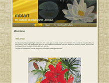 Tablet Screenshot of mblart.com